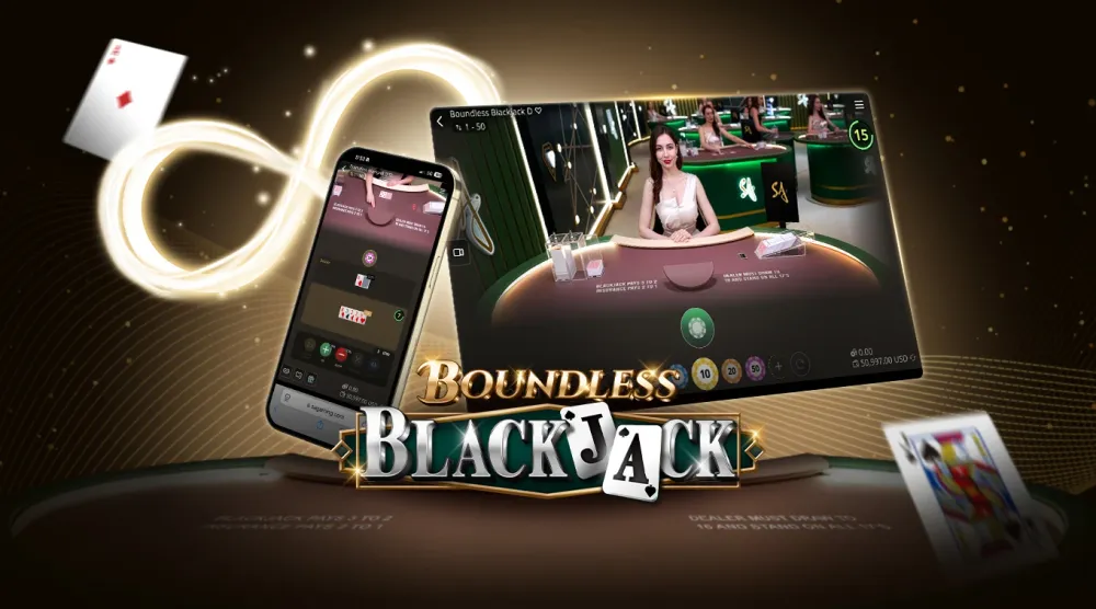 SA Gaming Boundless Blackjack官方產品圖