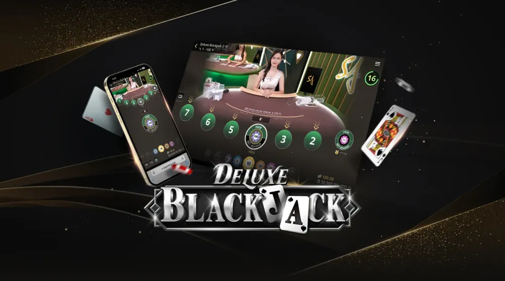 SA Gaming Deluxe Blackjack官方產品圖